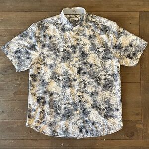 Tommy Bahama Island Zone The Mirragio Silk-Blend Camp Shirt Large